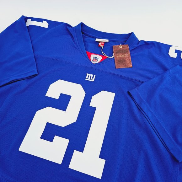 Mitchell & Ness NFL Legacy Dark Jersey New York Giants 2005 Tiki Barber